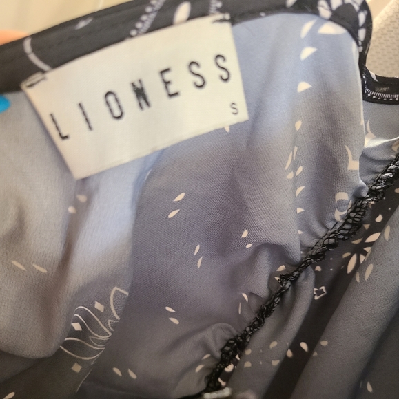 Hello Molly Lioness Wild Wild West Mini Bandana dress in satin - Picture 13 of 14